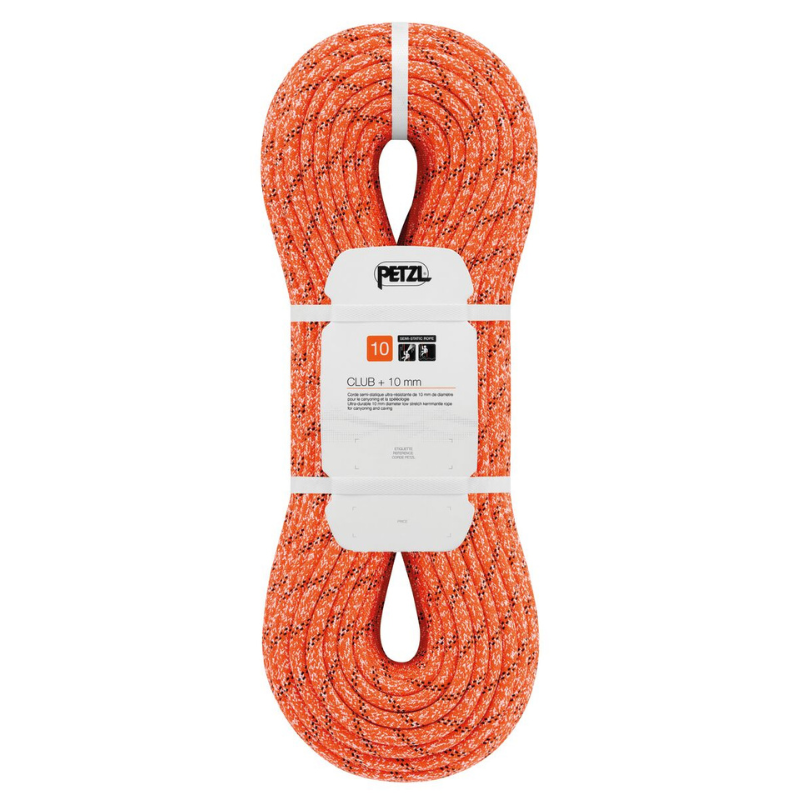 CLUB + Cuerda Semiestática 10mm X200M Naranja